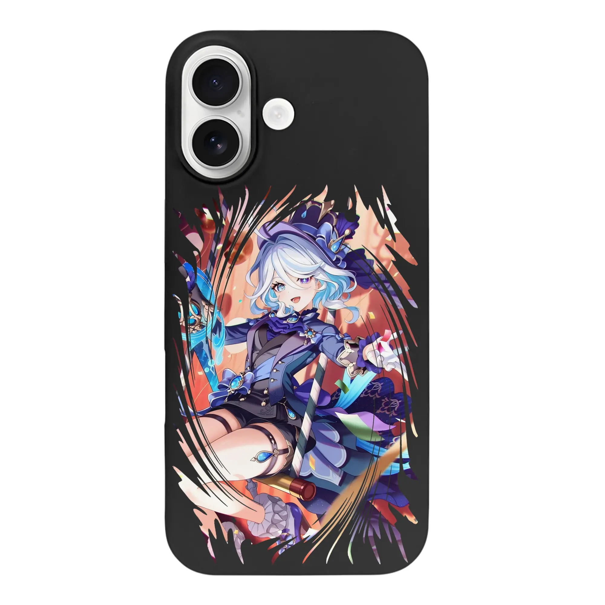 原 神 グッズ フリーナ - iPhone 17 シリーズ シリコンケース 薄型 耐衝撃 指紋防止 ソフトタッチカバー 精密フィット 傷防止 保護ケース iPhone 17/17 Air/17 Pro/17 Pro Max 対応